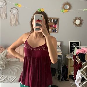 Arizona Tank Top with Flower Detail